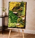 Forest Harmony Moss Frame Yellow