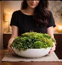Zen Moss Bowl Centrepiece