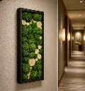 Forest Harmony Moss Frame Wood