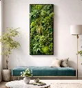Forest Harmony Moss Frame Waterfall