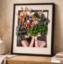 Blooming Beauty – Moss Woman Portrait
