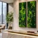 Eden Garden Moss  Wall Frame