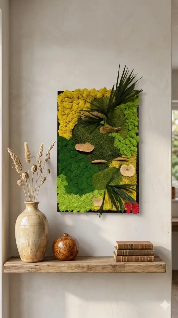 Forest Harmony Moss Frame